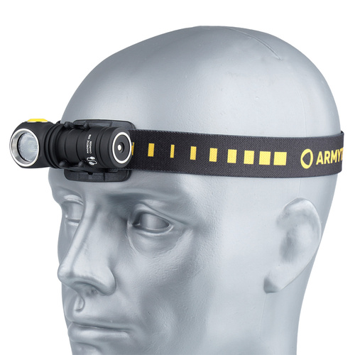 Armytek - Wizard C1 Pro Wiederaufladbare Taschenlampe / Stirnlampe - 1000 lm - 900 mAh - Weißes Licht - F09001C