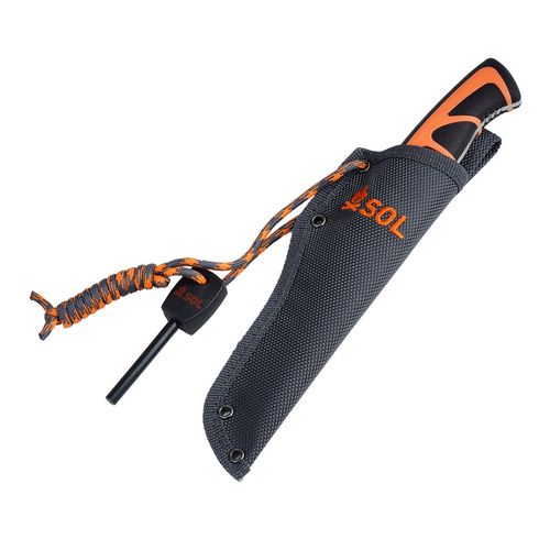 SOL - Stoke Field Knife mit Feuerstein - 0140-1020