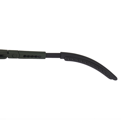 Swiss Eye - Ballistische Brille Raptor mit Visierset - Rubber Green - 10163
