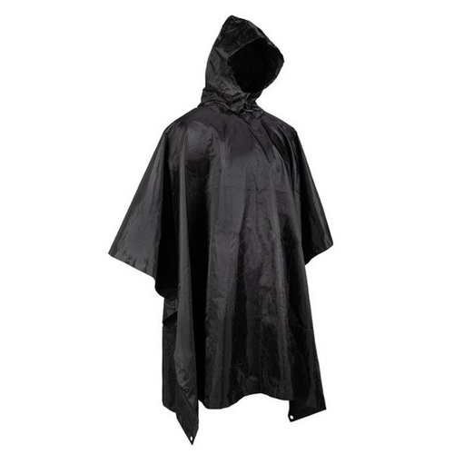 Mil-Tec - Poncho Basic - Ripstop - Schwarz - 10628002