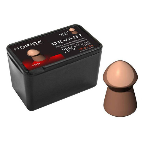 Norica - Devast Luftgewehrkugeln - 4,5 mm - 400 Stk. - 198.00.007