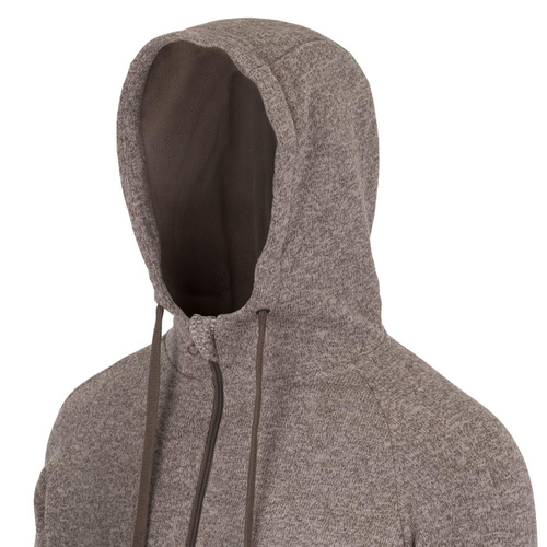 Helikon - Covert Tactical Hoodie Kapuzenpullover - Fullzip - Rote Melange - BL-CHF-SF-M5