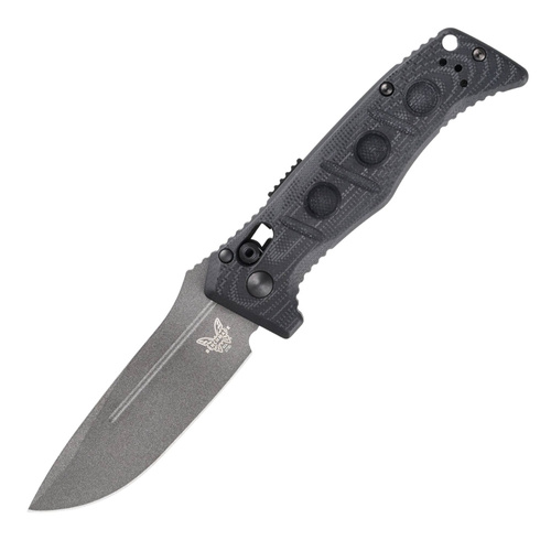 Benchmade - Taktisches Messer 2730GY-1 Mini Auto Adamas - CPM MagnaCut - Schwarz - 2730GY-1