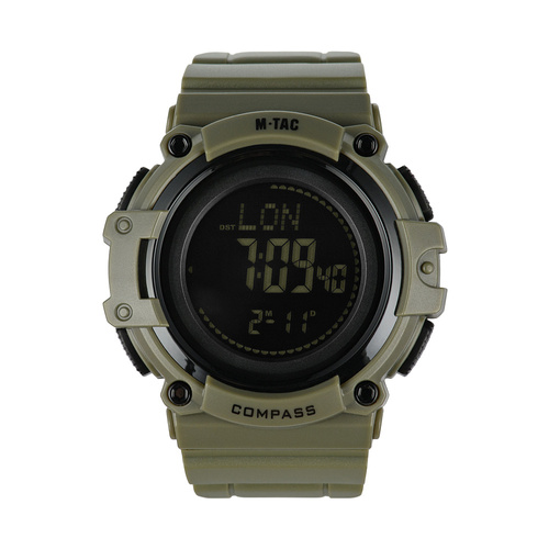 M-Tac - Taktische Uhr mit Kompass 2233 - Ranger Green - 50010001