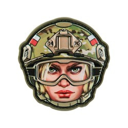 M-Tac – Emoji Poland Patch Nr. 5 Frau – PVC 3D – Camo – 51353605