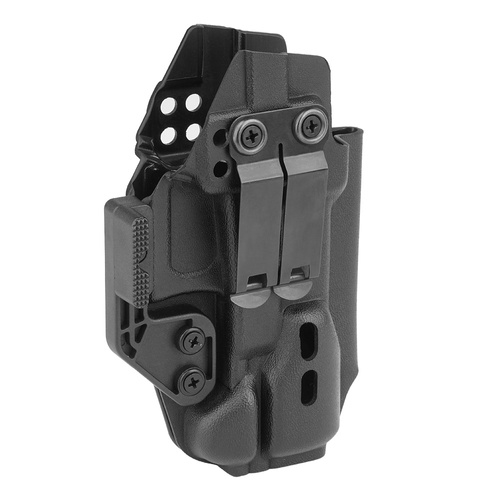 DOUBLETAP GEAR - Kydex IWB Symbiont Innenholster - Glock 19 - Schwarz