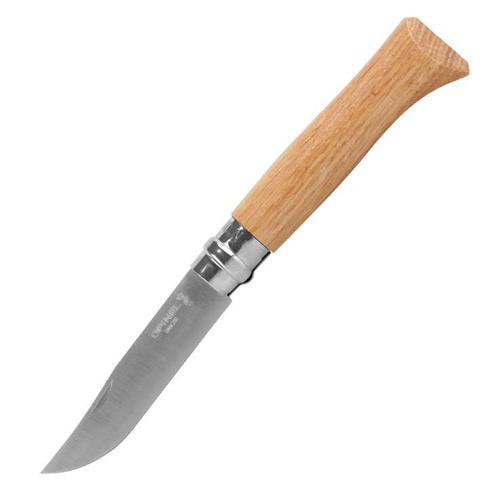 Opinel - Messer N°8 VRI - Inox - Eichenholz/Chêne