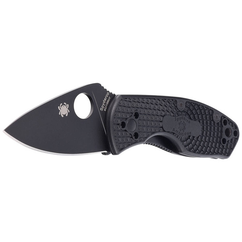 Spyderco - Klappmesser Ambitious Lightweight - 8Cr13MoV - Schwarz - C148PBBK