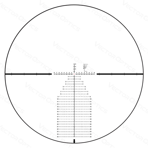 Vector Optics - Zielfernrohr Continental 5 - 30 x 56 - 34 mm - Erste Bildebene - SCFF-41 