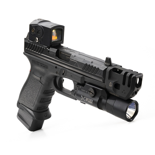 Strike Industries - Visiermontageplatte Strike RMR zu ACRO - Glock RMR - Schwarz - SI-ACRO-RMR