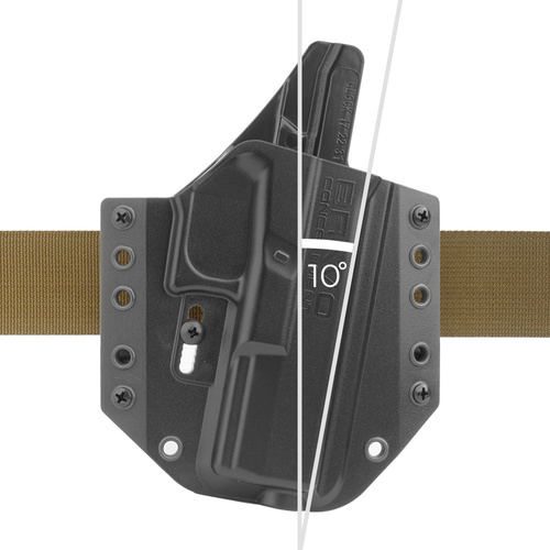 Bravo Concealment - OWB-Holster für Glock 17, 22, 31, 47 - Rechtshänder - Polymer - BC10-1002