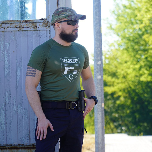 SpecShop.pl - Thermoactive Schießsport T-Shirt - Schwarz