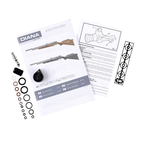 Diana - Luftgewehr PCP Stormrider Club Mod. Sw - 4,5 mm - Schwarz