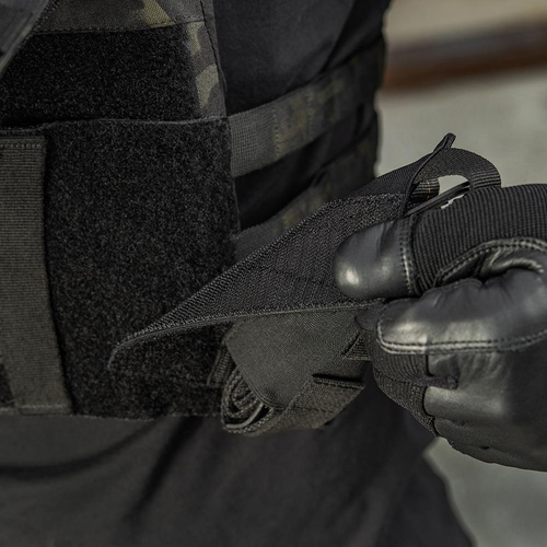 M-Tac - Gen.II Tactical Stasis Carrier mit Klettverschluss - Schwarz - 10135102.