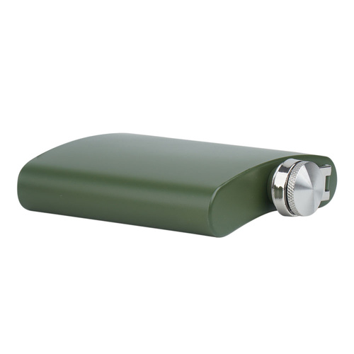 MFH - Edelstahlkolben - 170 ml - Oliv - 33275B