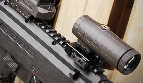 Holosun - Lupe 3x HM3X - Flip & Picatinny QD - Schwarz - HM3X