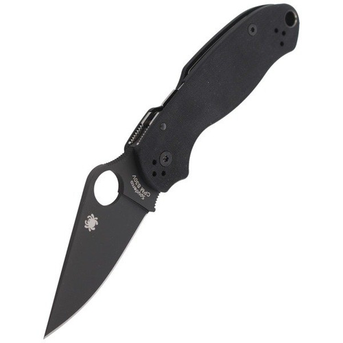 Spyderco - Para™ 3 G-10 Schwarz / Schwarz Klinge Messer - C223GPBK