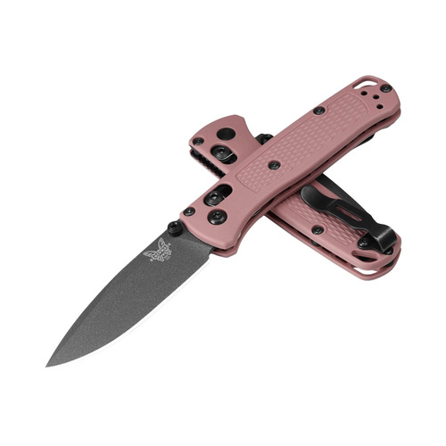 Benchmade - Taktisches Klappmesser Mini Bugout - CPM-S30V - Rosa - 533BK-05