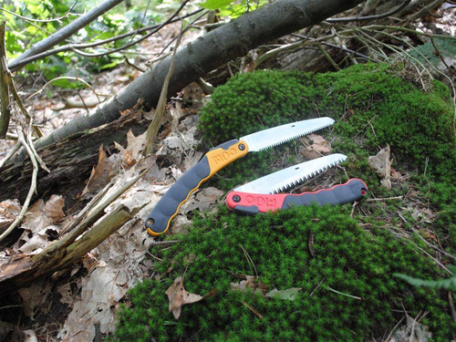 Silky - Klappbare Handsäge - Schwarz / Orange - F180-14