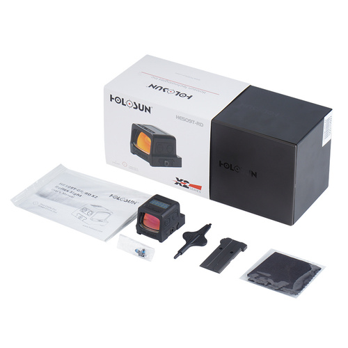 Holosun - HE509T-RD X2 Series Red Dot - MOS - Solarpanel / Titanium - HE509T-RD X2