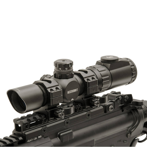 Leapers - Riser UTG Super Slim 13 Schlitz - 0.75" - Schwarz - MT-RSX7L