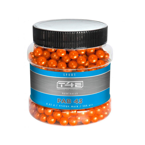 Umarex - Paintballs T4E Sport PAB .43 cal - 500 Stück - Orange - 2.4470