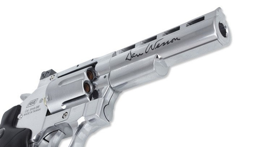 ASG - Dan Wesson 4'' Revolver Replik - Silber - 16181