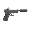 Strike Industries - Kompensator für Pistole im Kaliber 9 mm - Schwarz - SI-PISTOL-LC-BK