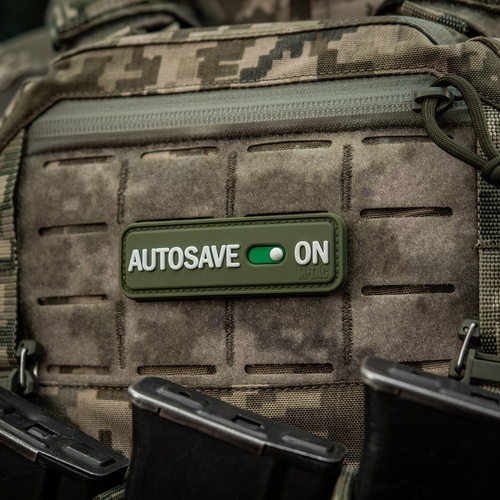 M-Tac - Moral Patch Autosave PVC - 3D - Olive - 51116701