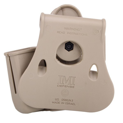 IMI Defense - Roto Paddle Holster Level 2 mit Mag Pouch - Glock 17/19/22/23/31/32/36 - Desert Tan - IMI-Z1023