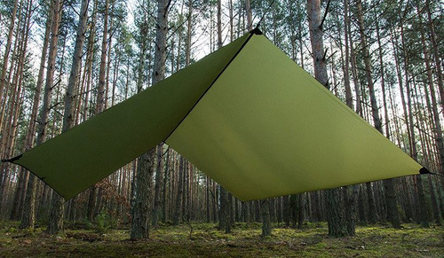 Lesovik - Ultraleichtes Tarp GROZA UL - Mayfly Green