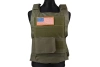 GFC Tactical - Tactical Personal Body Armor Vest - Olive - GFT-18-000888