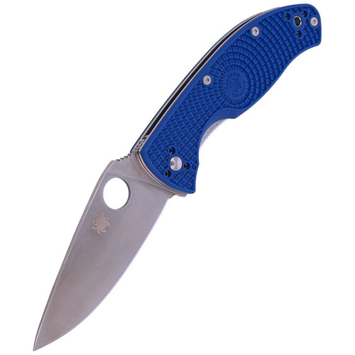Spyderco - Klappmesser Tenacious FRN Blau -  CPM S35VN Plain Steel - Blau - C122PBL