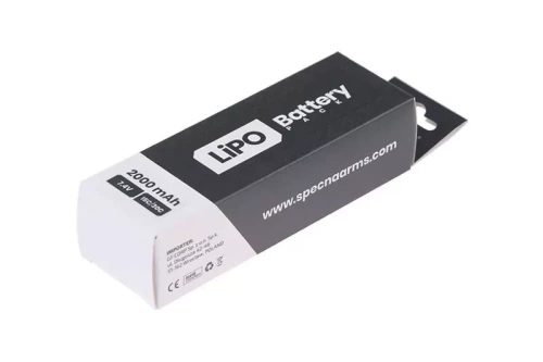 Specna Arms - AEG LiPo Akku 7,4V - 2000 mAh - SPE-06-022021