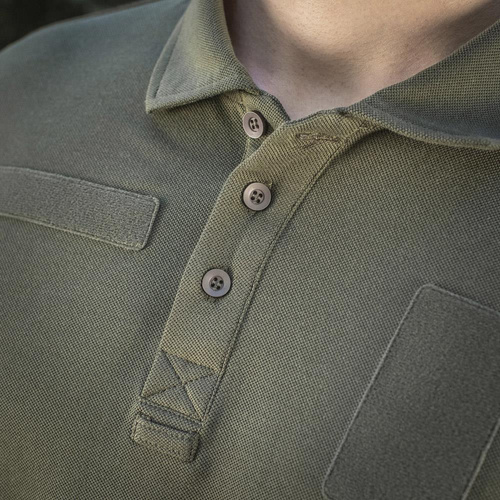 M-Tac - Taktisches Poloshirt mit langen Ärmeln - Army Olive - 80021062