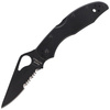 Spyderco - Byrd Meadowlark™ 2 Edelstahl Schwarz / Schwarz Klinge CombinationEdge Messer - BY04BKPS2