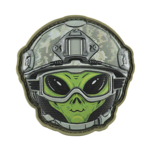 M-Tac – Emoji-Patch Nr. 14 Alien – PVC 3D – Camo – 51353514