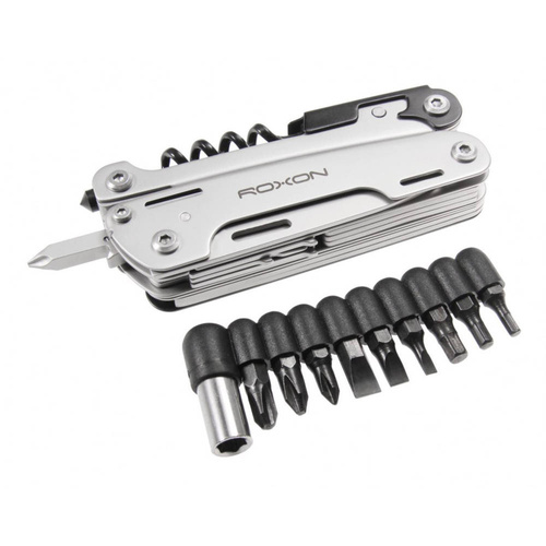 Roxon - Multitool S801S mit einem Satz Bits - Perlgrau - CM1334