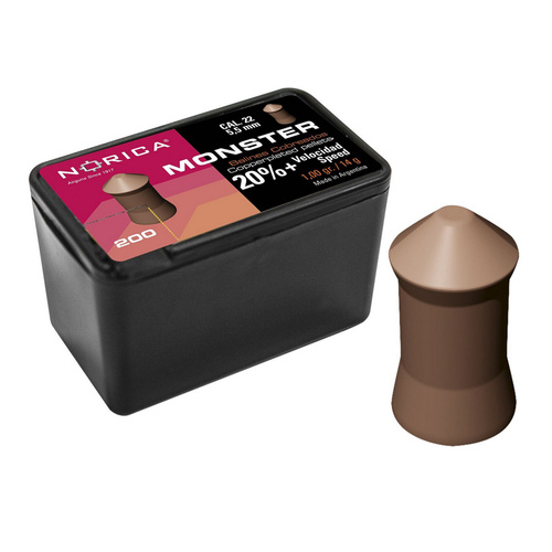 Norica - Luftgewehrkugeln Monster - 5,5 mm - 150 Stück - 198.00.006