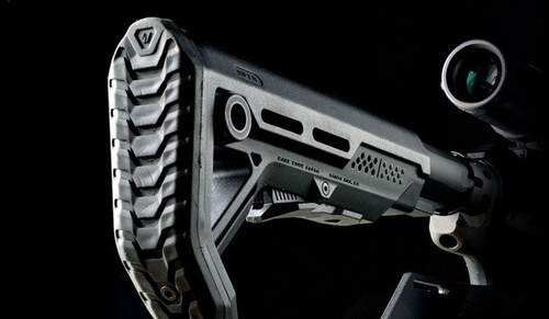 Strike Industries - Erweiterte Empfängerverlängerung - Rot - SI-AR-ARE-T7-RED