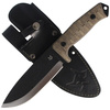 FOX - Messer Bushman Bushcraft Canvas Micarta 160mm - FX-609 OD