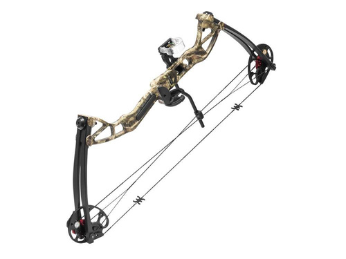 Poe Lang - Flaschenzugbogen Rex Quad - 20-65 lb - 28" - Camo - CO-029F