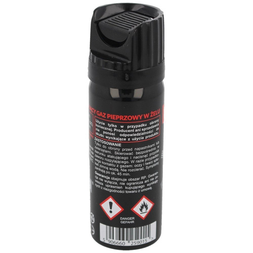 Red Pepper - Pfefferspray Defence Nato - Gel - Kegel - 50 ml - 40050-C