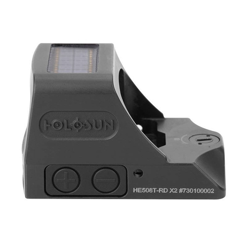 Holosun - HE508T X2 Elite Micro Red Dot - Solarpanel / Titanium