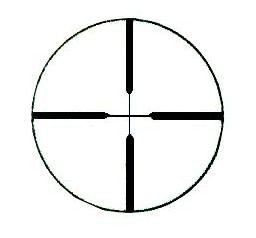 Lensolux - Zielfernrohr 4x32, R4 Absehen - 19345