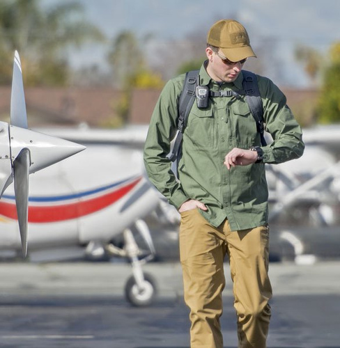 Helikon - Defender Mk2 Hemd - Langarm - Khaki - KO-DF2-PR-13