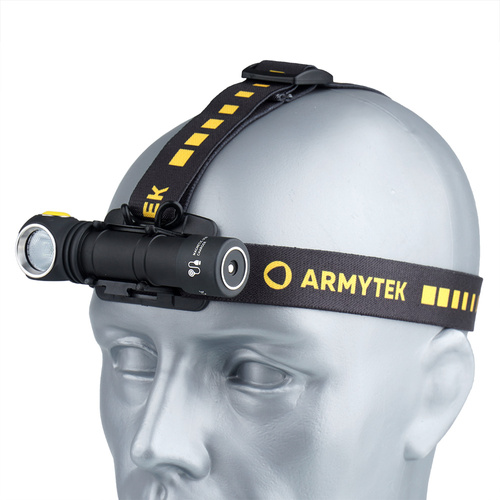 Armytek - Wizard C2 wiederaufladbare Taschenlampe - 1200 Lm - 3200 mAh - F08901C