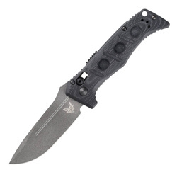 Benchmade - Taktisches Messer 2730GY-1 Mini Auto Adamas - CPM MagnaCut - Schwarz - 2730GY-1