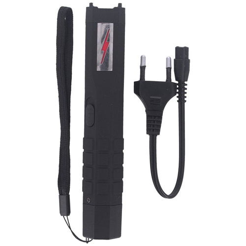 Paralyseur - Elektroschocker mit Taschenlampe - 9 Millionen Volt - Schwarz - 1802