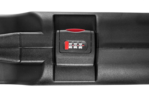 Megaline - Gewehrkoffer - 110x25x11 cm - Zahlenschloss - Schwarz - 200/0009